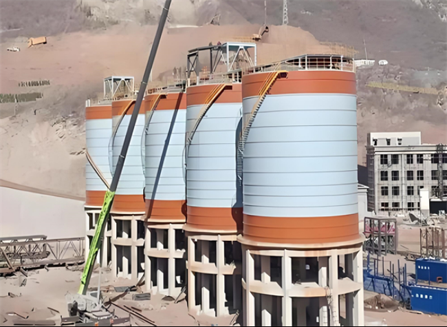 会宁高架钢板仓