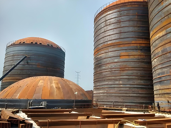 会宁焦粉钢板仓